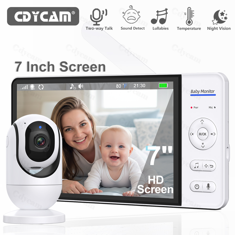 Home Cinema Wireless - 7.0 ''Video Baby Monitor 720P 5000mAh