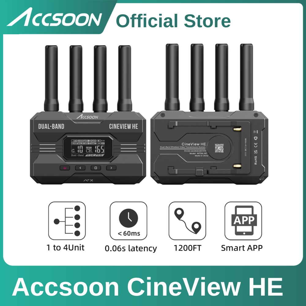 Home Cinema Wireless - HDMI Accsoon CineView HE Wireless Video
