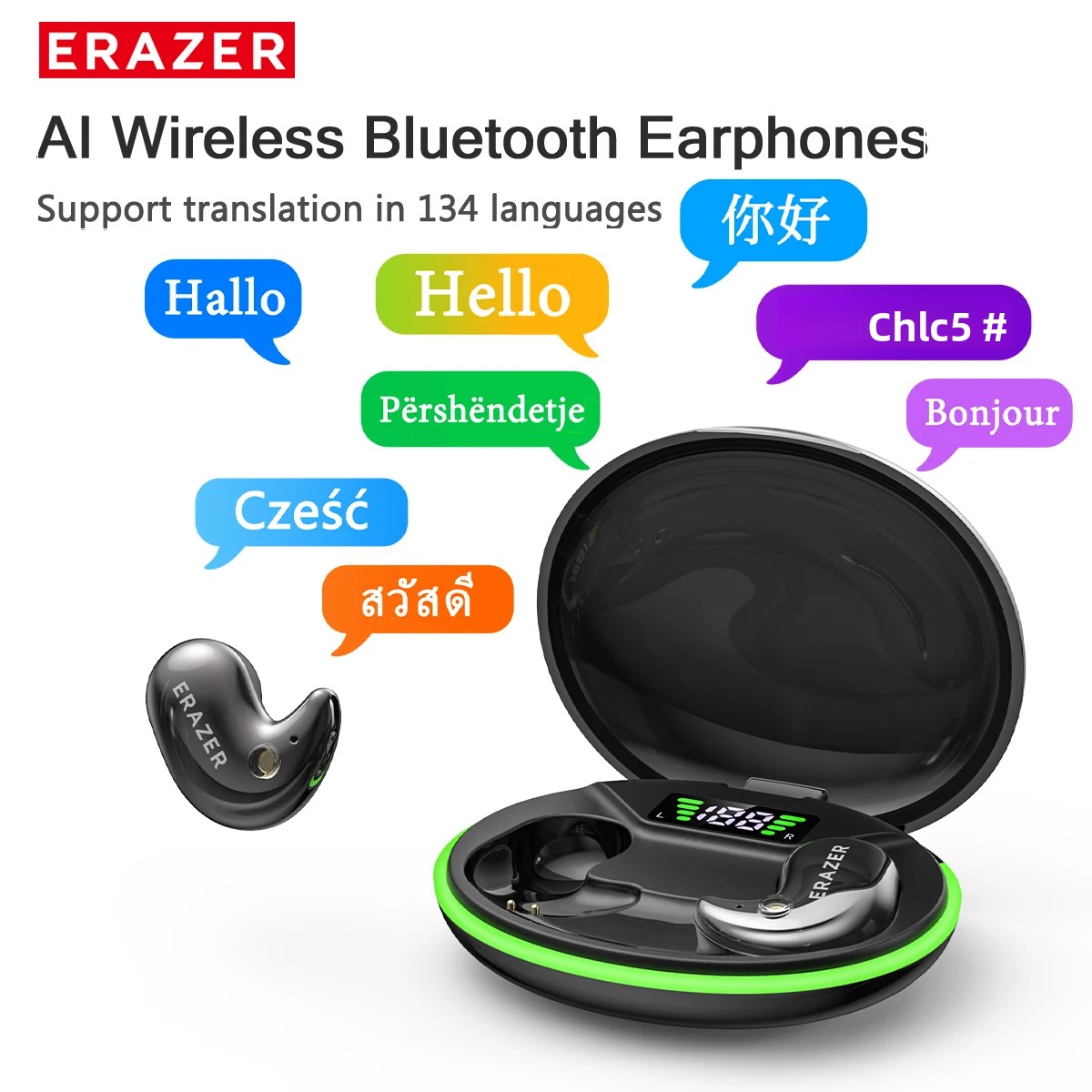 Home Cinema Wireless - Cuffie Bluetooth In-Ear EARZER XF58 con